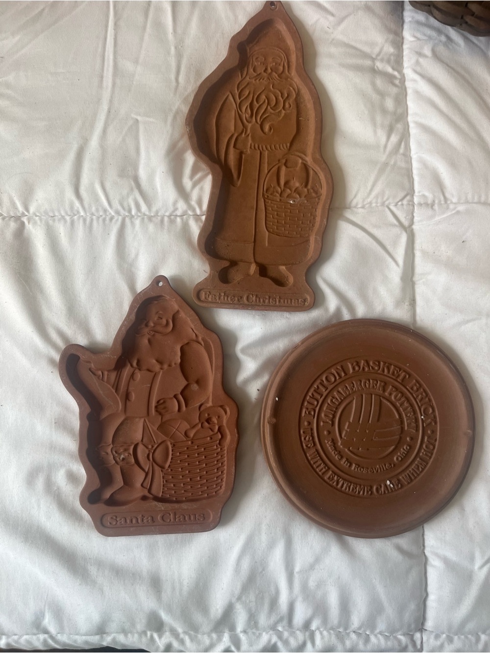 Longaberger pottery collection - Set of 3